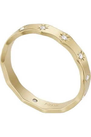 Fossil Ring Für Frauen Sadie, Breite: 3.8mm -Edelstahl-Ring, JF04383710