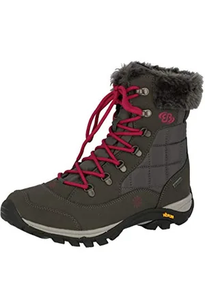 BRUTTING Himalaya Damen Schneestiefel, Anthrazit/ Pink, 40 EU