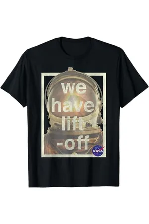 Nasa We Have Lift Off Astronaut Graphic T-Shirt T-Shirt