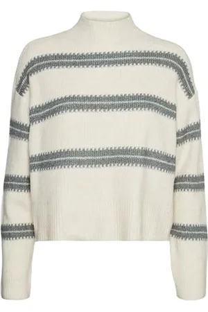 VERO MODA Vmdazzle Ls Highneck Pullover Ga Boo
