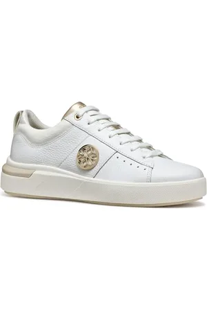 Geox Damen D DALYLA A Sneaker, White, 37 EU