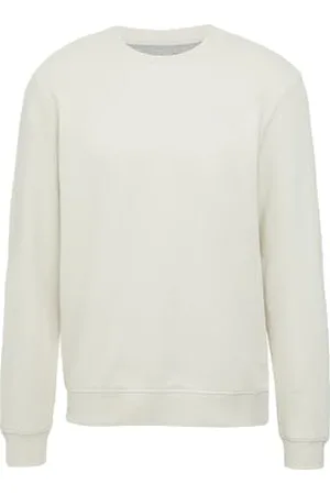 QS by s.Oliver Crew Neck-Sweatshirt aus Baumwollmix mit Logo-Stickerei M