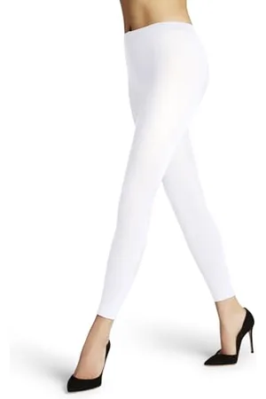 Falke Damen Leggings Cotton Touch W Le Baumwolle einfarbig 1 Stück, , L