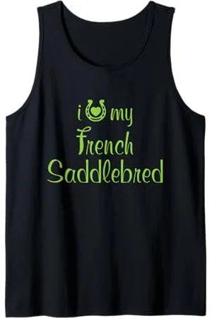 Hip Ich liebe meinen französischen Pferdetrainer für Pferdereiten Tank Top