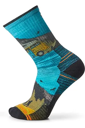 Smartwool Light Cushion Crew Wandersocken mit Great Excursion-Print, , Medium