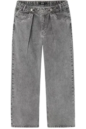 NAME IT Mädchen Nlfnilizza DNM Hw Wide Pant Jeanshose, , 146 EU