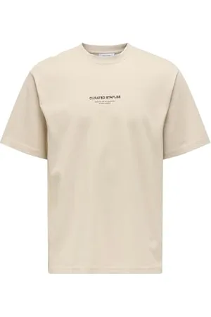 Only & Sons Herren ONSCURATED RLX Print SS Tee T-Shirt, , XL