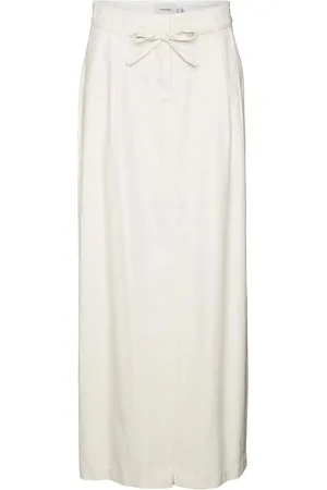 VERO MODA VMFLORENCE HW Long Linen Skirt