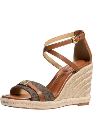 Michael Kors Damen Mandy Wedge Sandals, 40 EU
