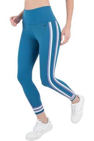 Hurley Damen 7/8-Leggings mit Seitenstreifen Leggings, , M