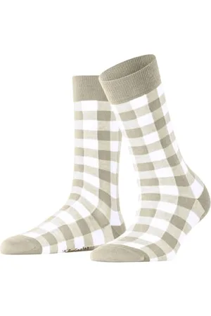 Burlington Damen Socken Vichy W So Baumwolle gemustert 1 Paar, , 36-41