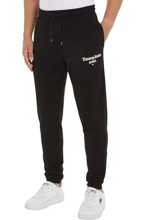 Tommy Hilfiger Herren Jogginghose Lang, (Black), XS