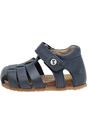 Falcotto ALBY-Halbgeschlossene Ledersandalen mit aufgesetzten Blumen, 21