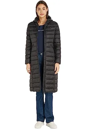 Tommy Hilfiger Damen Daunenmantel Padded Global Stripe Winter, , S