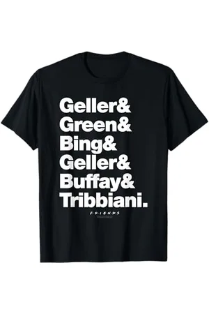 Friends Surnames Text T-Shirt