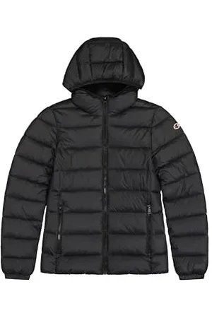 Champion Damen Legacy Outdoor W (117568) -Wr Light Nylon Cirè 35gr C-Logo Hooded Gefütterte Jacke, , M