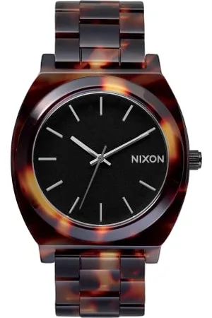 Nixon Time Teller Acetate Damenuhr Analog Quarz mit Acetat Armband