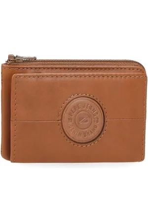 Pepe Jeans Cracker Geldbörse mit Kartenfach, , 11 x 7 x 1,5 cm, Leder von Joumma Bags, , Talla única, Geldbörse mit Kartenhalter