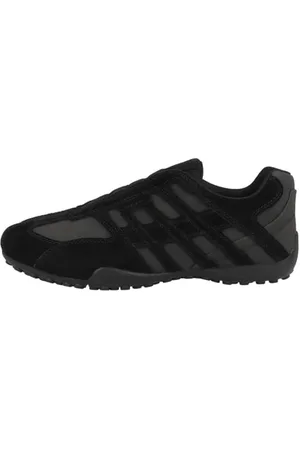 Geox Herren Uomo Snake B Sneaker, Black, 42 EU