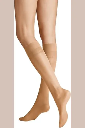 Hudson Damen Kniestrümpfe Glamour 20 transparenter Glanz 20 DEN 35/38