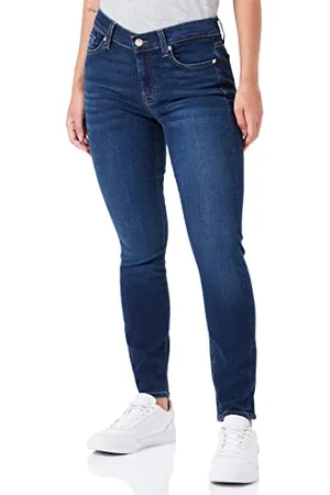 7 for all Mankind Damen The Ankle Skinny Bair Eco Jeans, , 24W / 24L EU