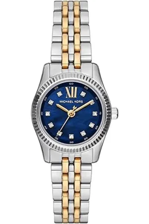 Michael Kors Damen Analog Quarz Uhr mit Edelstahl Armband MK4865