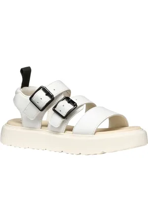 Geox J KODETTE Gir Sandal, White, 39 EU
