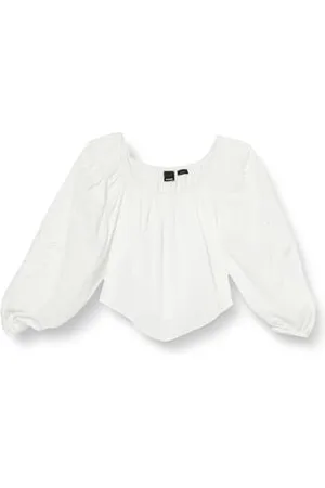 Pinko Damen Eragon Musselin, Stickerei Sangallo Bluse, , 42