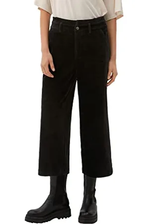 QS by s.Oliver Damen 2121537 Cord Hose Culotte, , 42 EU