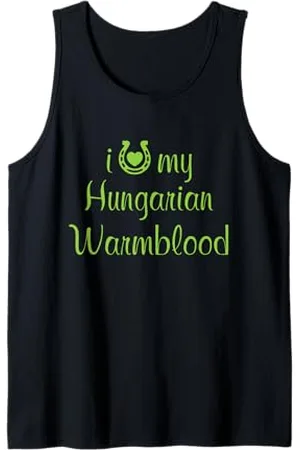 Hip Ich liebe meinen ungarischen Warmblood Horse Reitturnier Trainer Tank Top