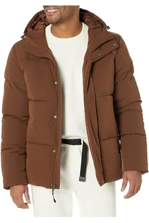 Amazon Herren Halblange Steppjacke Mit Kapuze (In Übergrößen Erhältlich), , XL