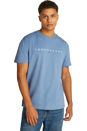 Tommy Hilfiger Herren TJM REG LINEAR Logo Tee EXT DM0DM20744 S/S T-Shirt, , 6XL