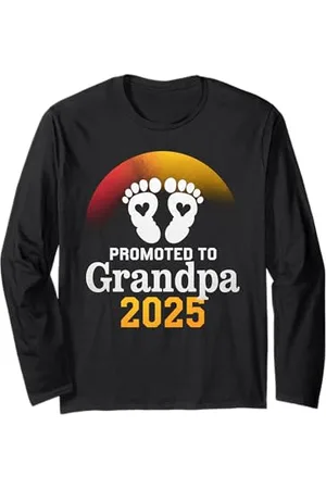 Graphic 365 Opa 2025 Schwangerschaft Ankündigung Baby Reveal Großeltern Langarmshirt