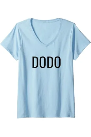 Dodo Damen T-Shirt mit V-Ausschnitt