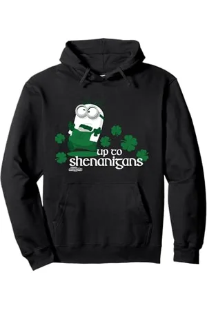 Minions St Patty’s Day Up to Shenanigans Pullover Hoodie