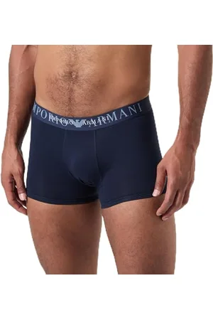Emporio Armani Herren Rubber Pixel Logo Trunk Badehosen, , XL