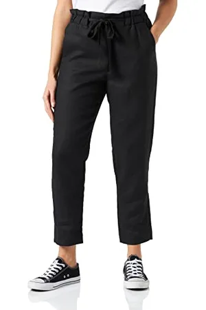 Noa Noa Damen Relaxed Hose BASIC LINEN, , 40 (Herstellergröße: 40)