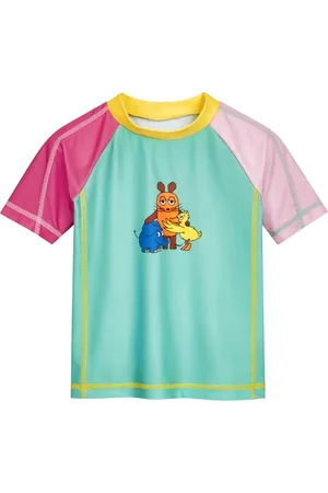 Playshoes Unisex Kinder Badeshirt Rash-Guard-Shirt, , 110-116