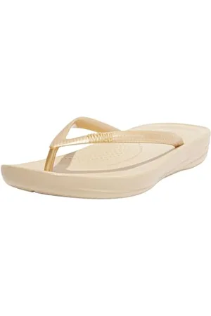 FitFlop Iqushion Ergonomic Flip-flops, Damen Dusch- & Badeschuhe, ( 010), 41 EU (7 UK)