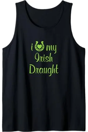 Hip Reittrainer "I Love My Irish Draught Horse" Tank Top