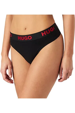 HUGO BOSS HUGO Damen Thong Sporty Logo String, , L EU