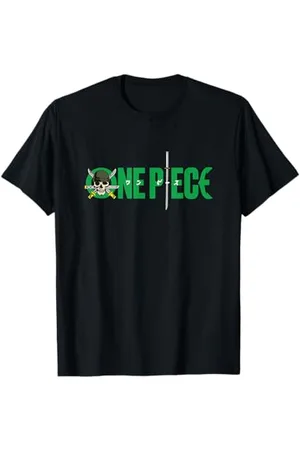 Onepiece Zoro Schädel Grafik Anime T-Shirt