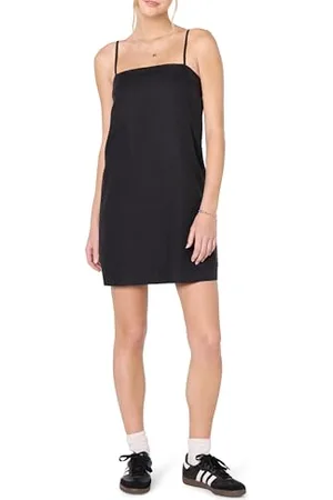 THE DROP Seville Linen Mini Shift Dress Kleider, , M