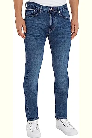 Tommy Hilfiger Herren Jeans Hose Core Slim Bleecker mit Stretch, Blau (Oregon Indigo), 28W/34L