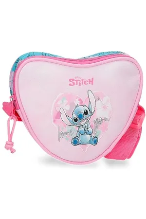 Disney Joumma Heart Stitch Umhängetasche, , 17 x 14,5 x 4 cm, Polyester, 1,7 l, , Talla única, Umhängetasche