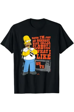 The Simpsons Homer Simpson Just an Ordinary Blue Collar Slob T-Shirt