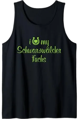 Hip I Love My Schwarzwalder Fuchs Pferdeshow Trainer Tank Top