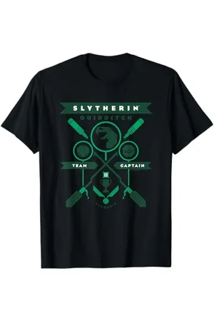 Harry Potter Slytherin Quidditch Crest T-Shirt