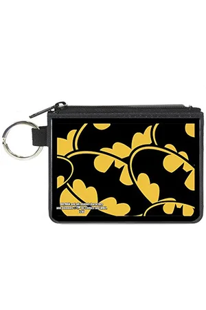 Buckle Damen Canvas Coin Purse Batman Geldbörse, , 11 x 8.2 cm