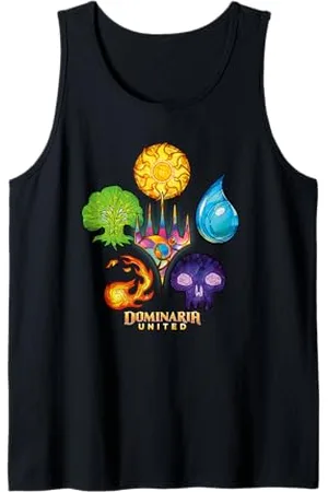 Magic: The Gathering Dominaria Lands and Logo Tank Top